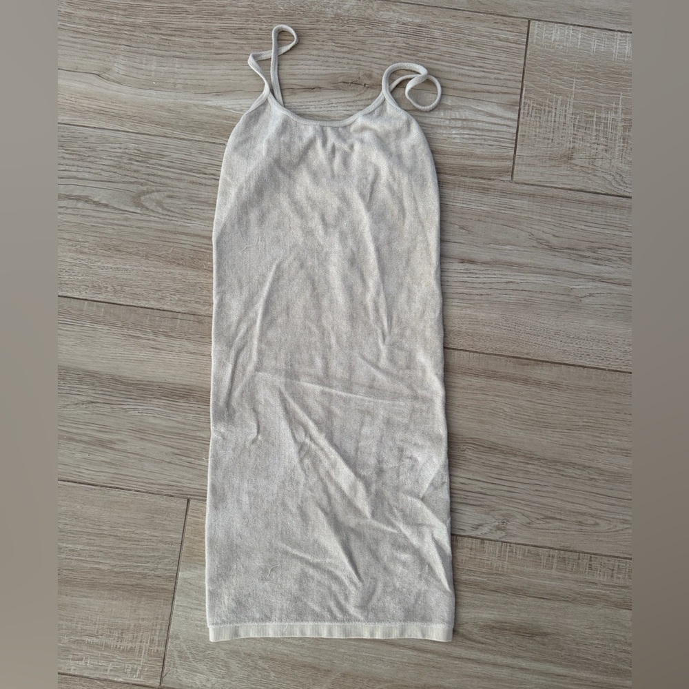 Zara Beige Towel Dress